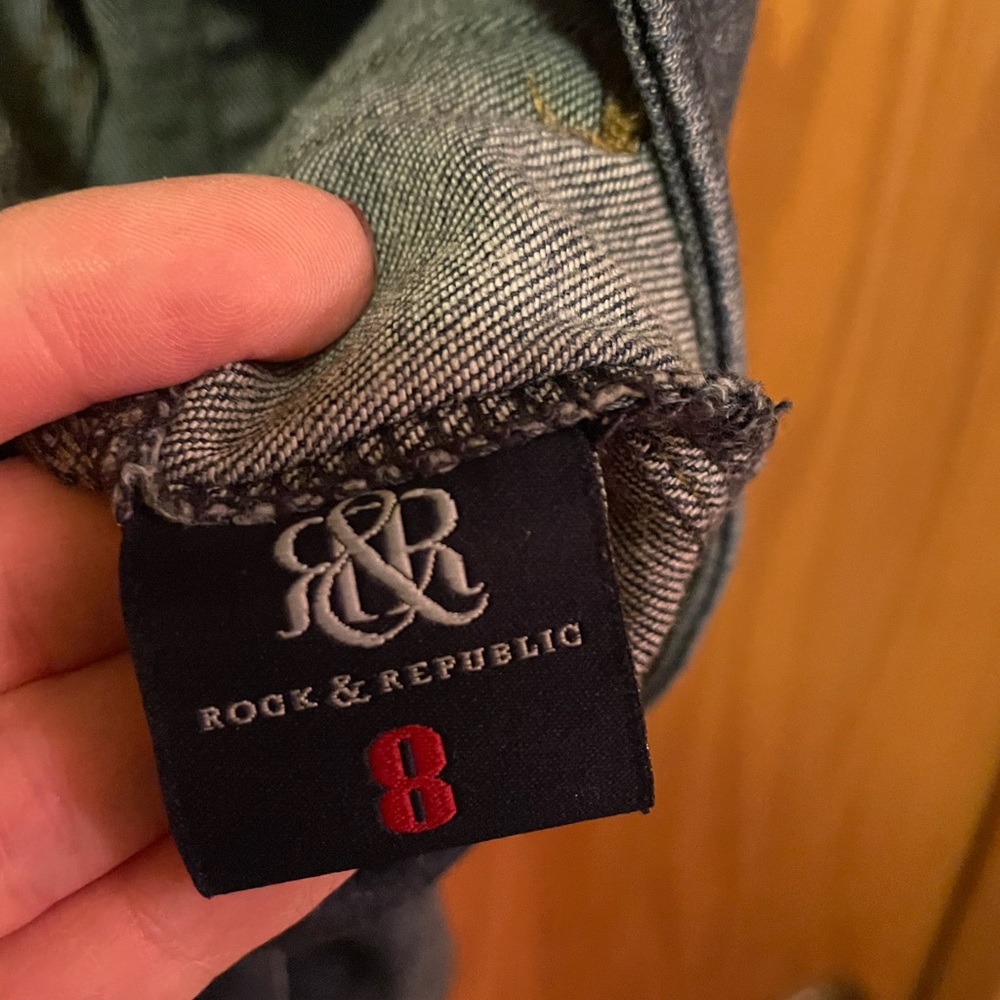 Straight leg Jeggings- Rock & Republic. Hard to find! - Picture 3 of 4